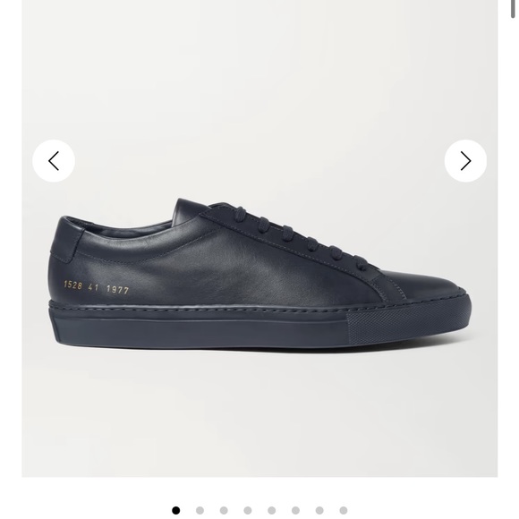 Men’s navy Common Projects - size 43 equivalent to men’s 11 - Picture 1 of 7
